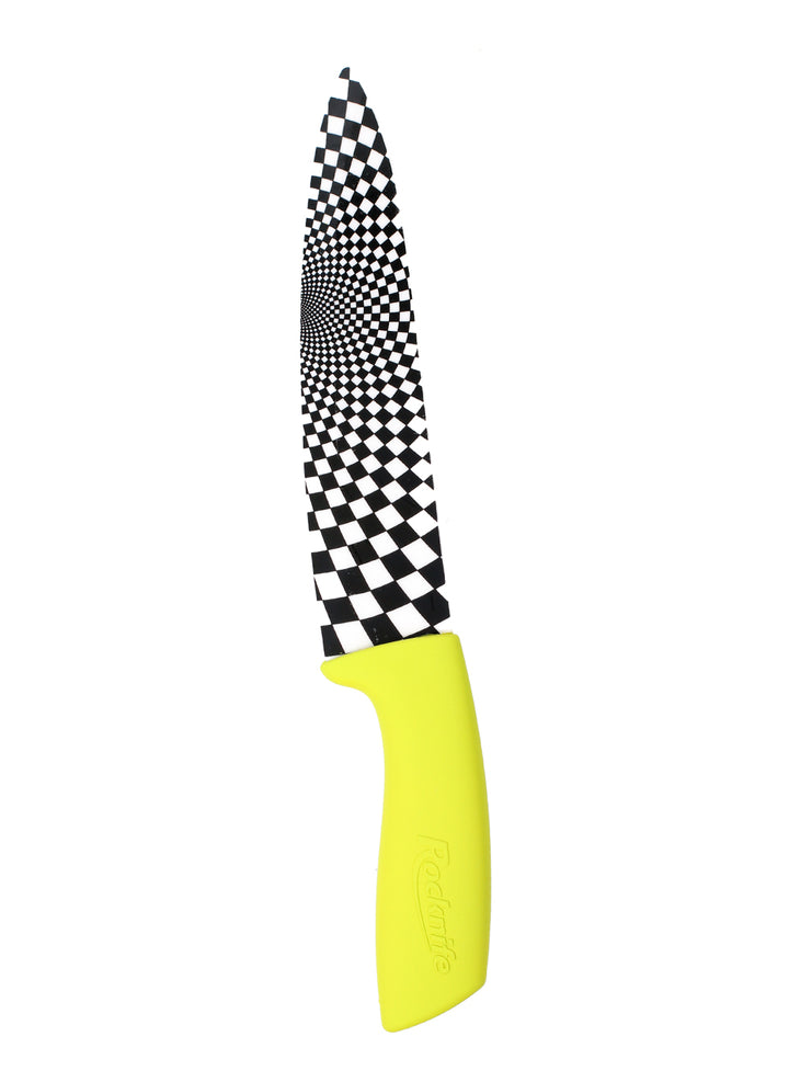 8 Inch Ceramic Kitchen Knife - Lime Green