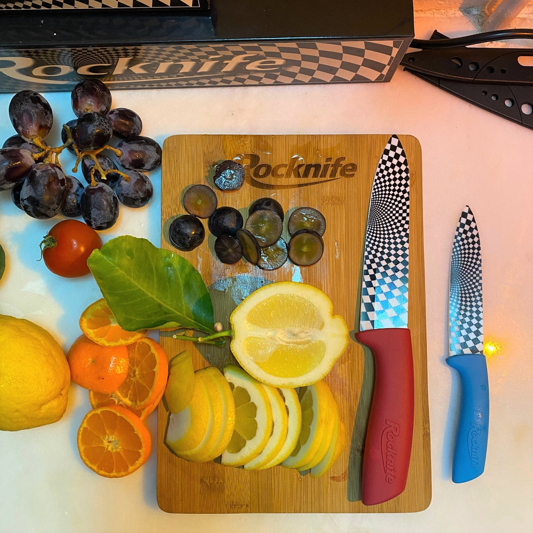 Rocknife Rectangle Bamboo Chopping Board