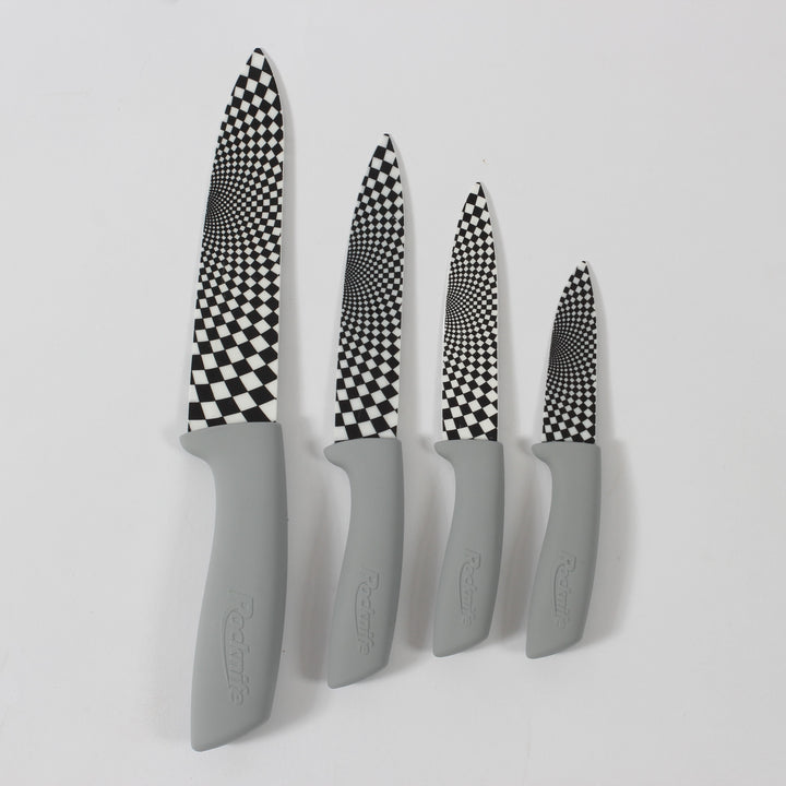 6 Inch Ceramic Kitchen Knife - Grey