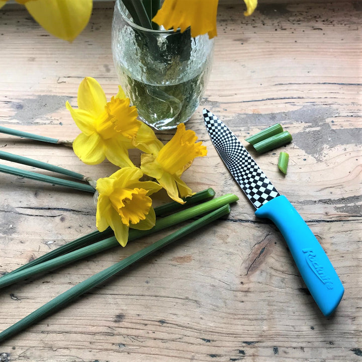 Blue Ceramic Kitchen Knife Sets