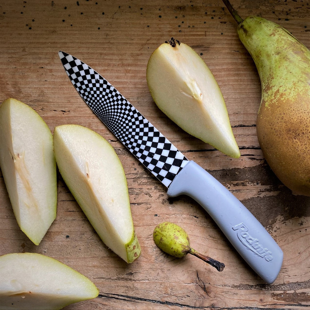 4 Inch Ceramic Kitchen Knife - Grey