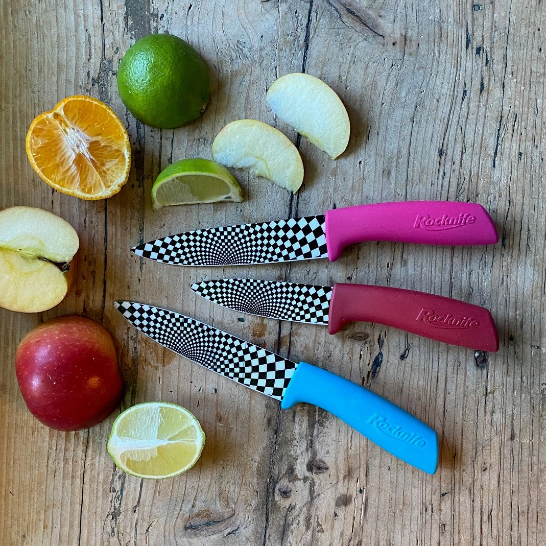 4 Inch Ceramic Kitchen Knife - Pink