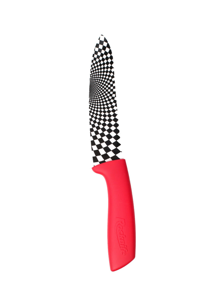 6 Inch Ceramic Kitchen Knife - Red