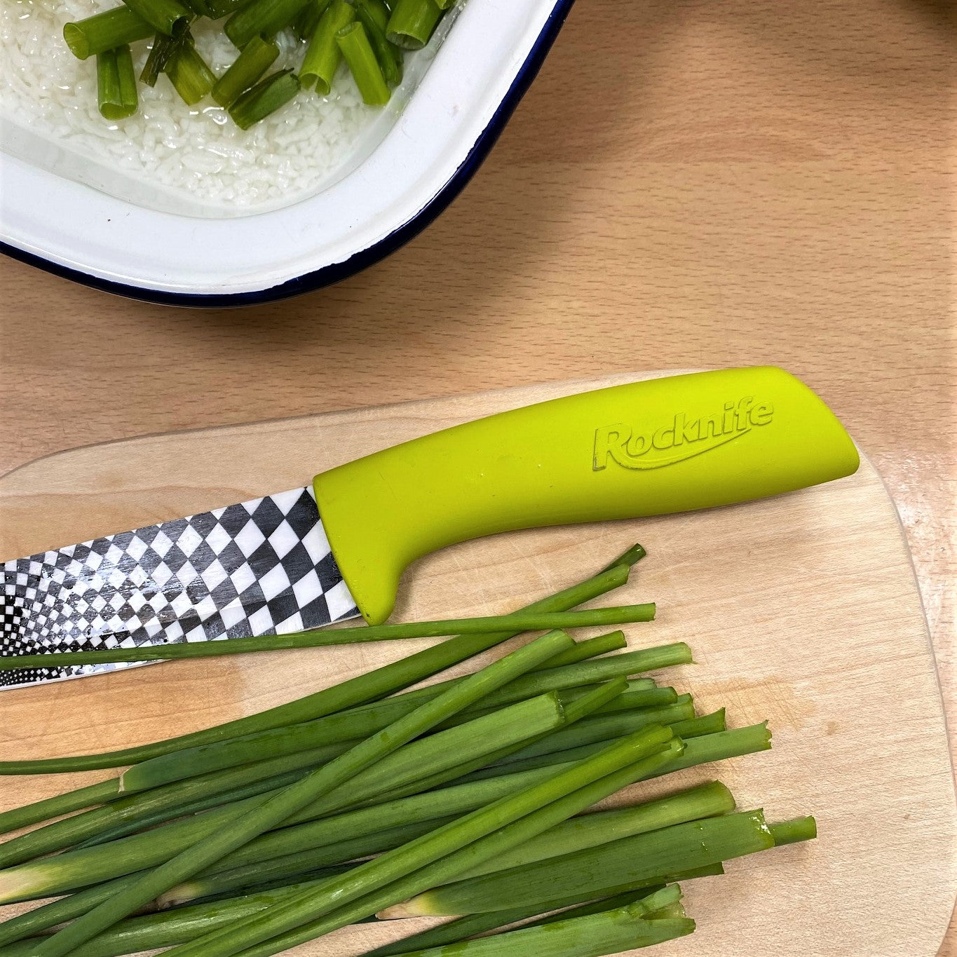 6 Inch Ceramic Kitchen Knife - Lime Green – Rocknife