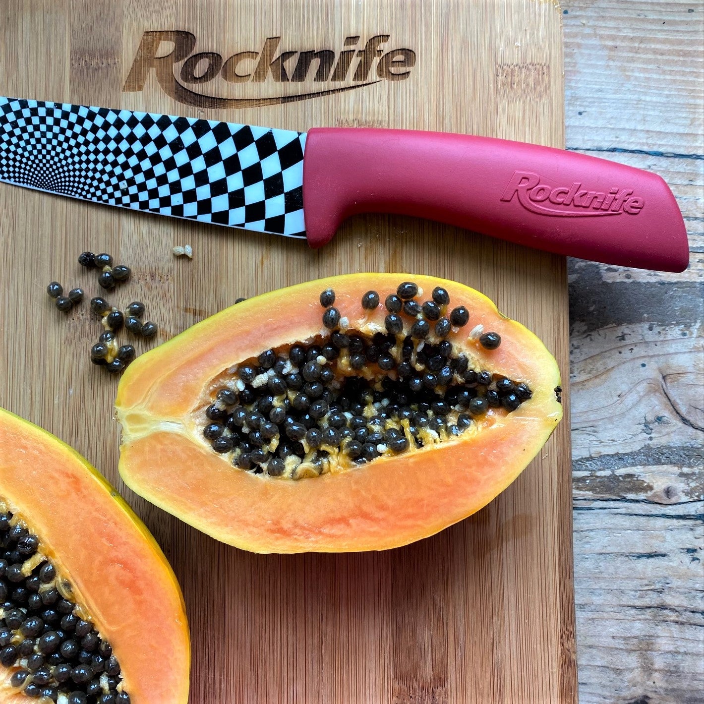 6 Inch Ceramic Kitchen Knife - Pink – Rocknife