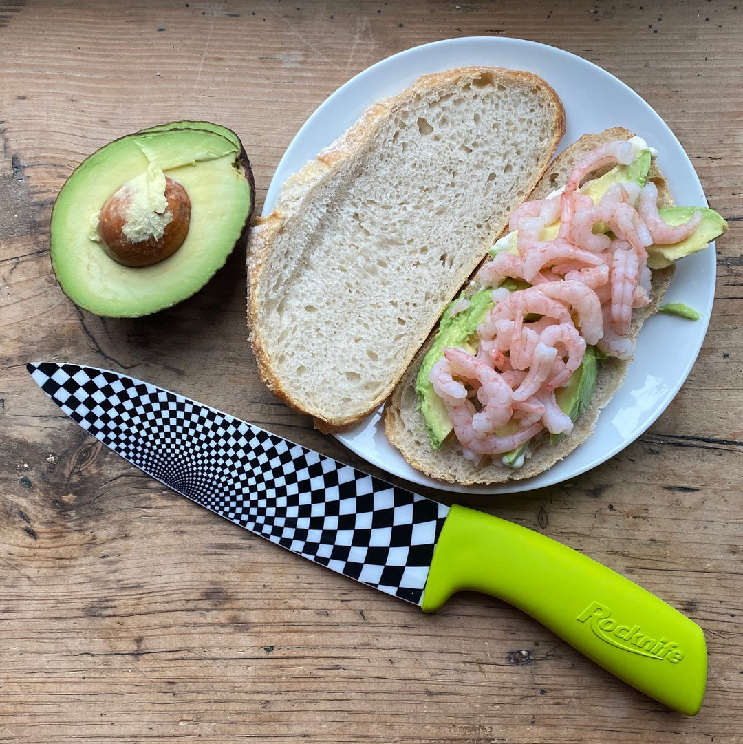 Ceramic Kitchen Knife Sets – Tagged Lime Green– Rocknife
