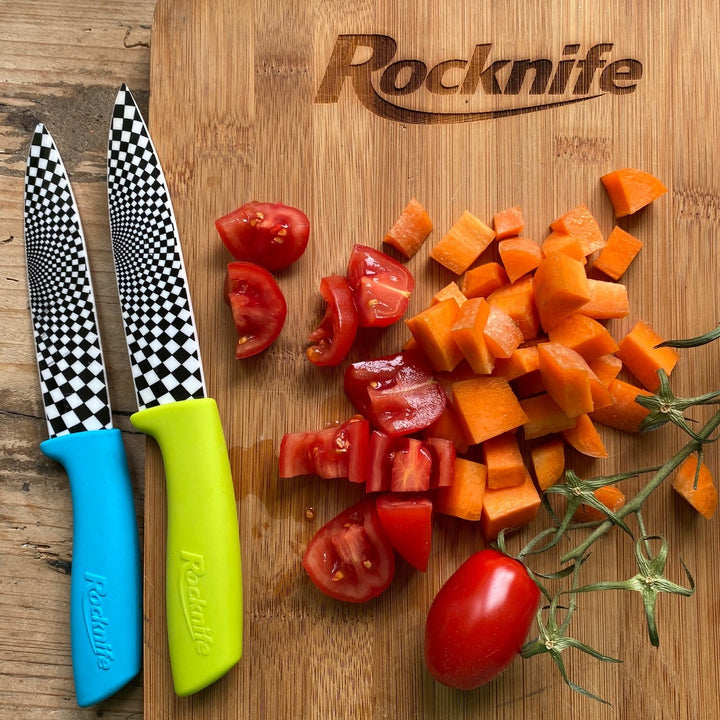 Rocknife Square Bamboo Chopping Board