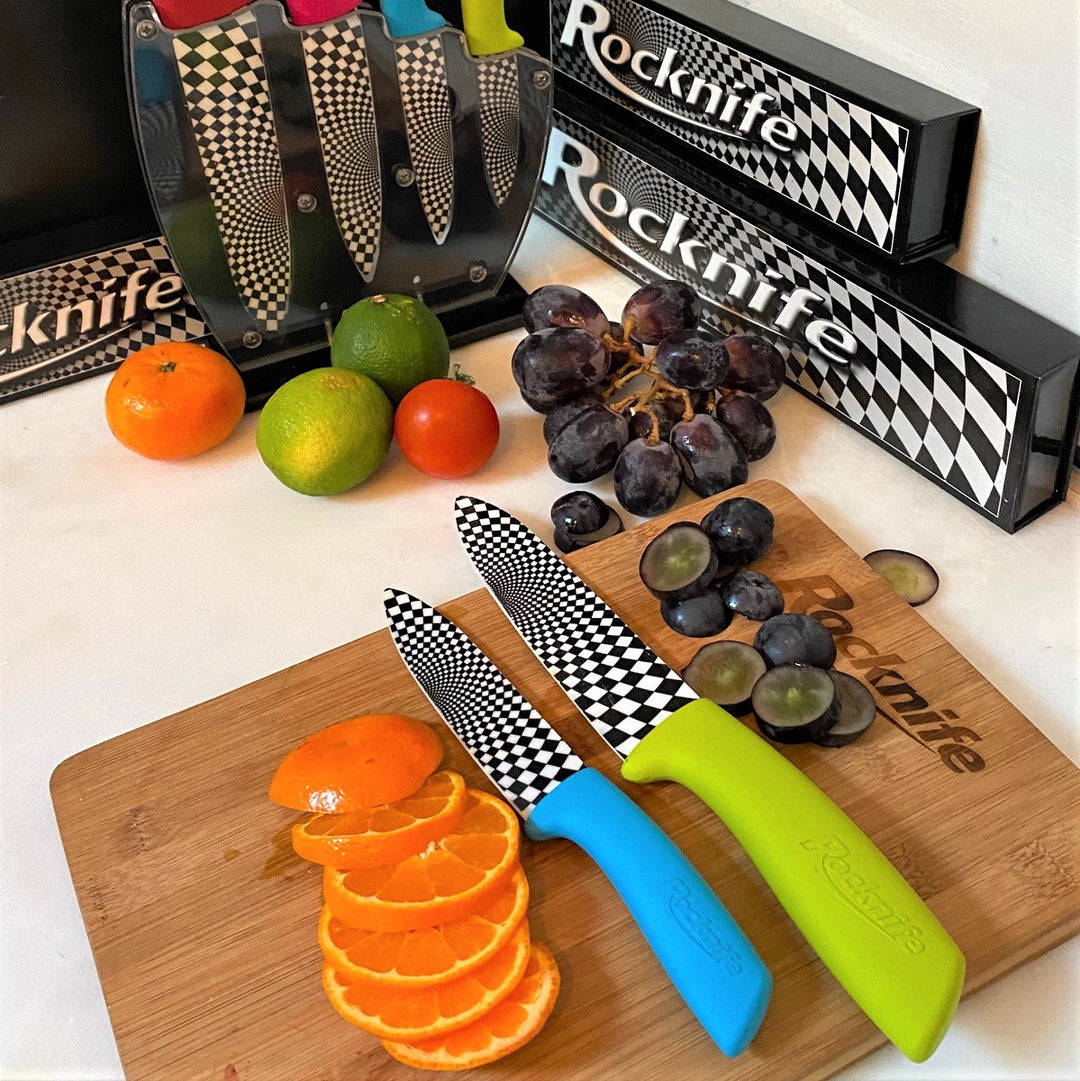 Rocknife Rectangle Bamboo Chopping Board