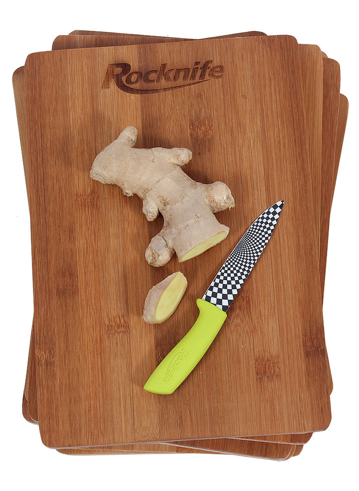 Rocknife Large Rectangle Bamboo Chopping Board