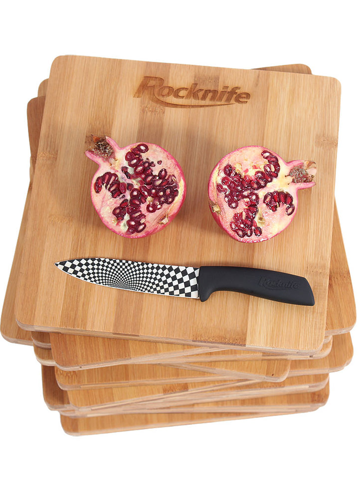 Rocknife Square Bamboo Chopping Board