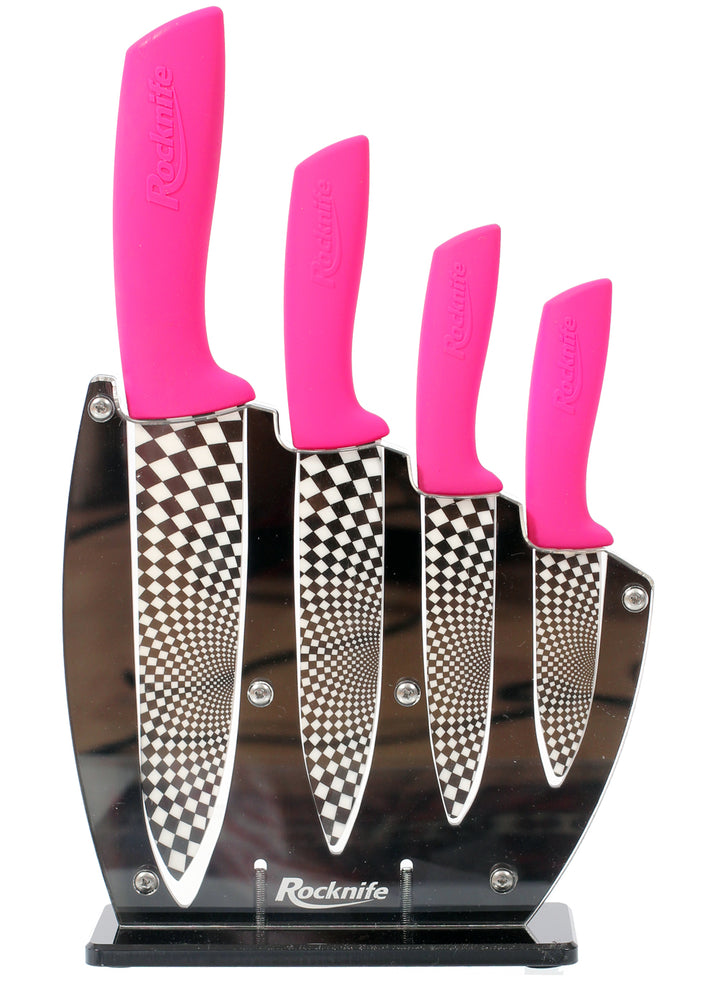 Pink Ceramic Kitchen Knife Sets