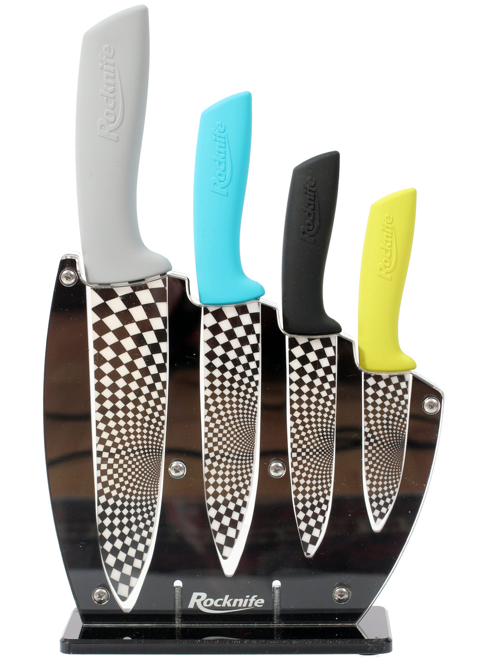 Multi-coloured Ceramic Kitchen Knife Set