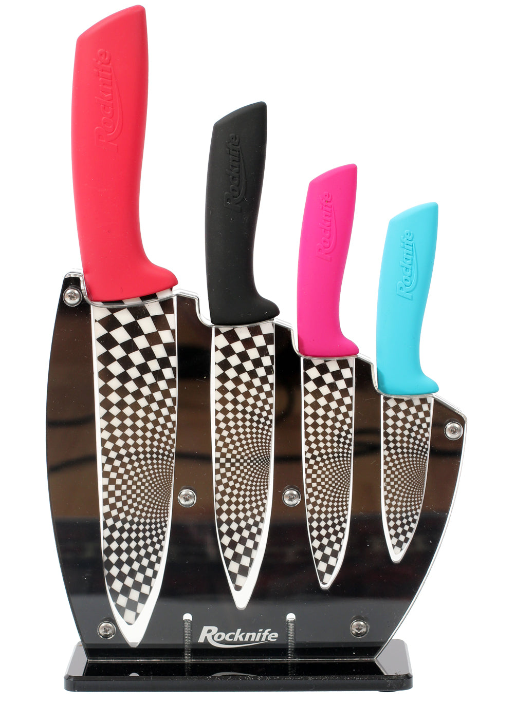 Multi-coloured Ceramic Kitchen Knife Set