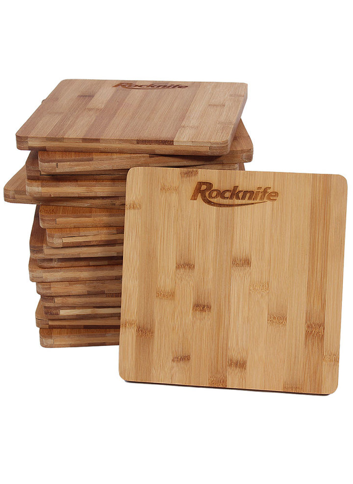 Rocknife Square Bamboo Chopping Board